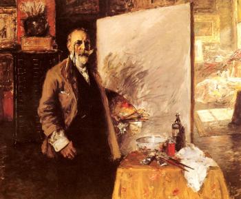 威廉 梅裡特 查斯 Self Portrait 威廉 梅裡特 查斯 Self Portrait